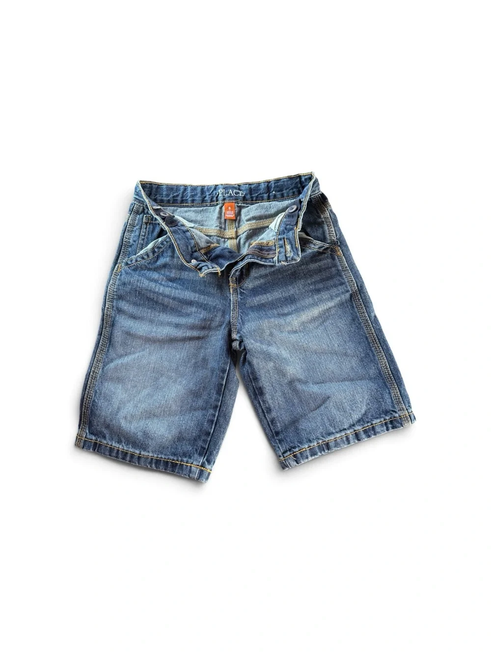 The Children's Place Light Blue Denim Shorts Size8